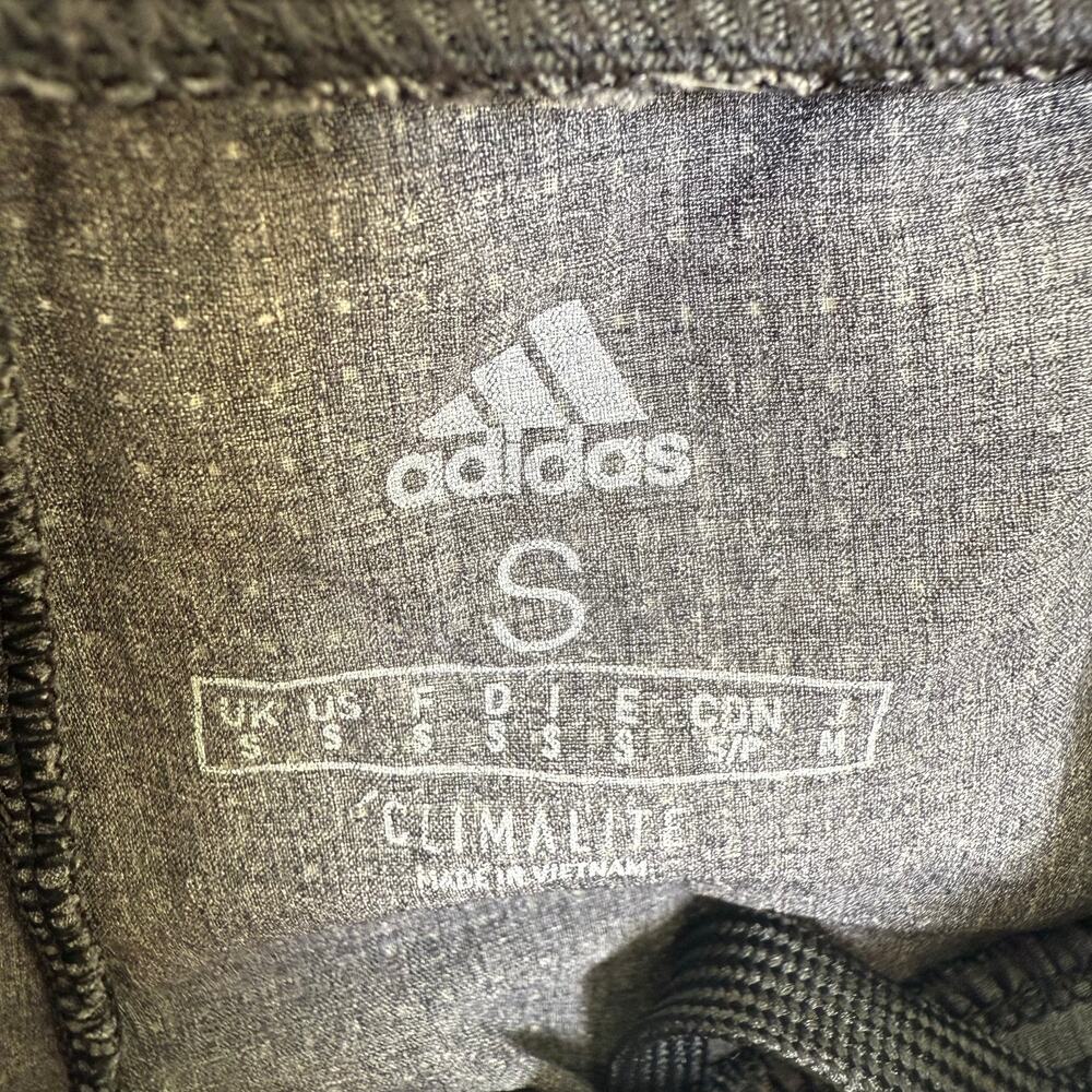 Adidas Climalite Athletic Shorts Mens Small Gray Drawstring Workout‎ Athleisure - Picture 5 of 7